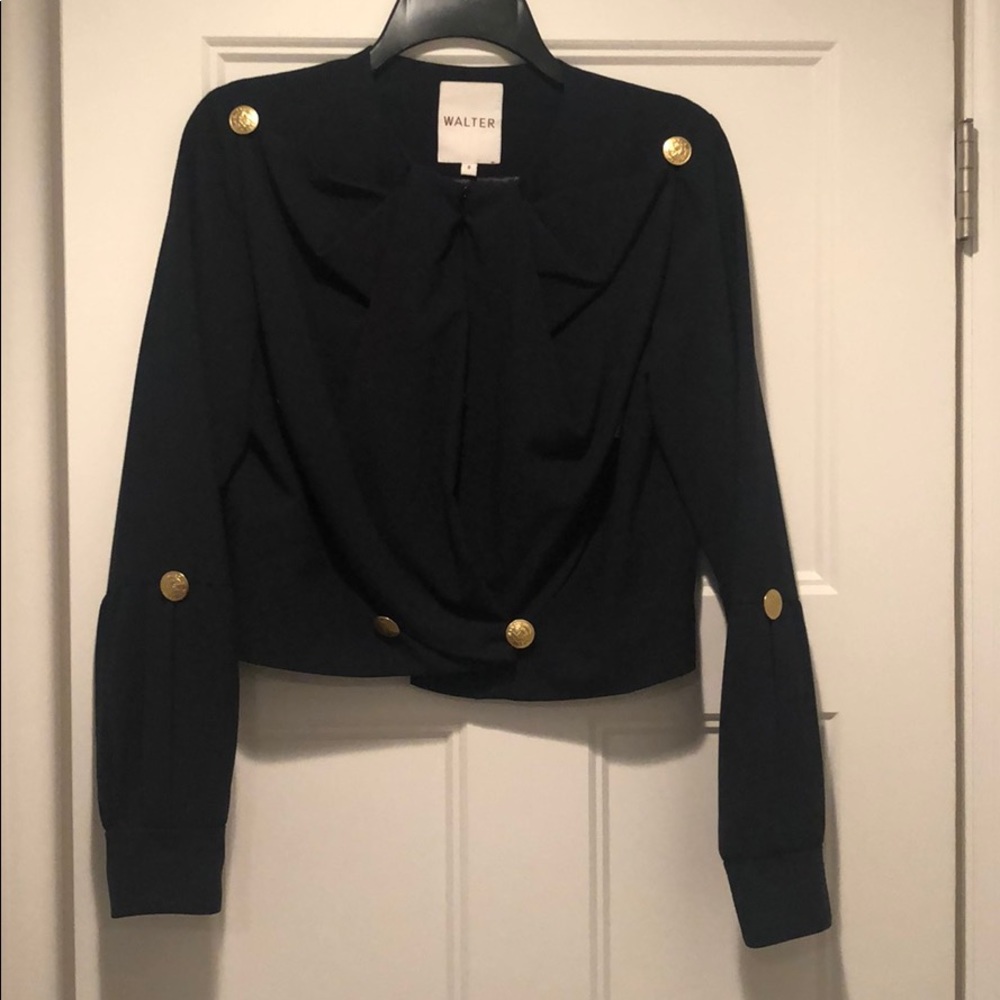 Cropped Walter sailor coat